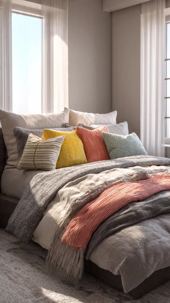 Top 15 Bedding Ideas: Transform Your Bedroom with Cozy & Stylish Designs 2 Top 15 bedding ideas, Layered Bedding