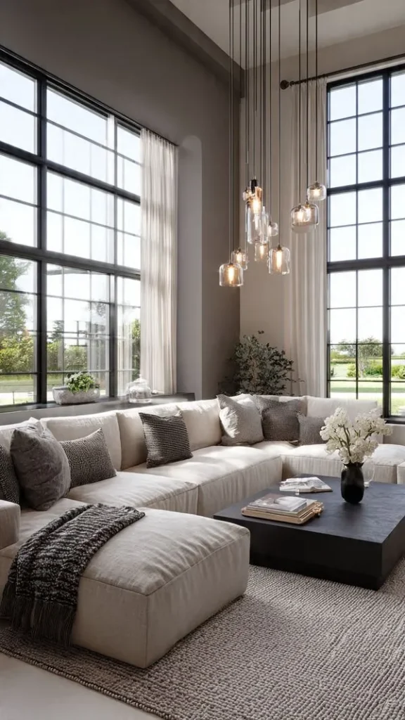 17 Living Room Furniture Ideas to Transform Your Space: Expert Interior Design Guide 2 17 Living room furniture ideas: Sectional Sofas for Flexible Seating