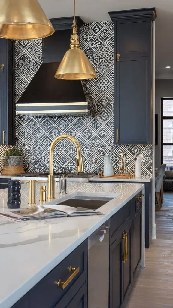 Top 18 Kitchen Remodel Ideas (Modern & Budget-Friendly) 12 Bold Backsplash Design