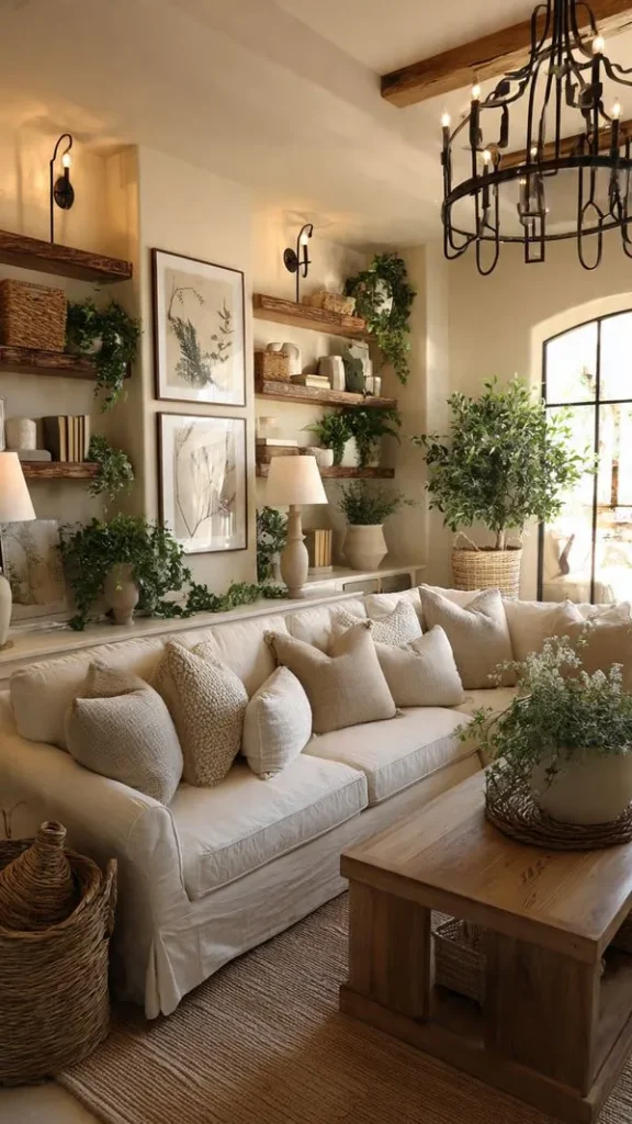 16 Farmhouse Living Room Ideas to Elevate Your Home (Expert Interior Designer Guide) 13 Farmhouse Coffee Tables