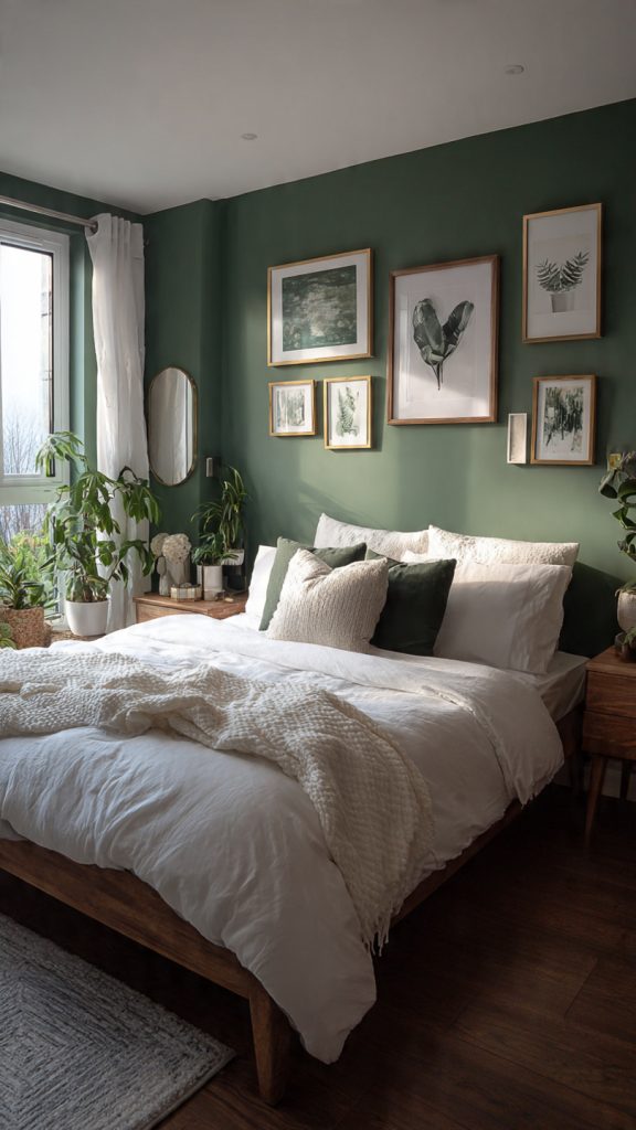 12 Green Bedroom Ideas: Stunning Green Bedroom Walls & Decor for Every Style 13 Green Bedroom Ideas with Plants & Natural Decor