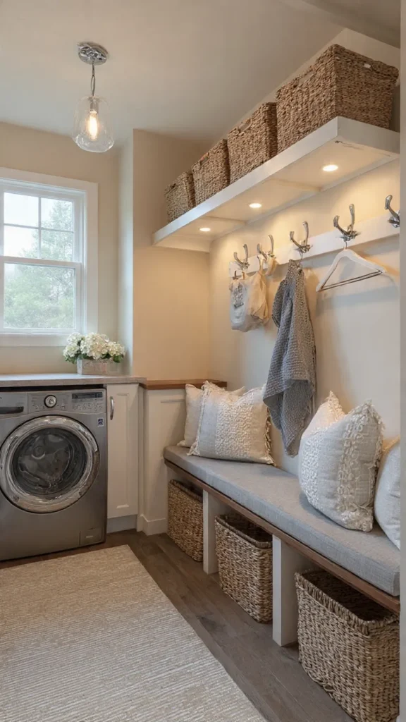 15 Laundry Room Ideas to Transform Your Space (Expert Interior Designer Guide) 13 Ventilation & Lighting