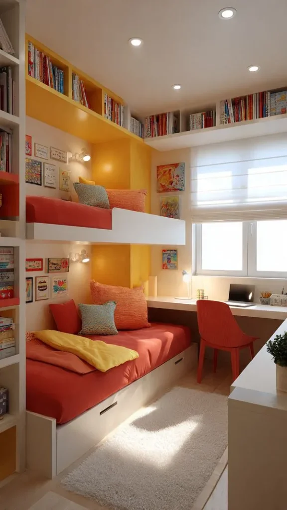 15 Kids Bedroom Ideas: to Make Their Room Creative, Cozy, and Fun 13 13. Use Wall Hooks and Racks for Daily Items