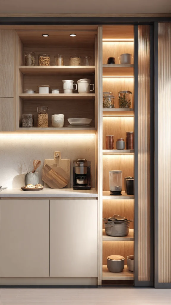 21+ Kitchen Cabinets Ideas: for Makeover, Colors, Organization & Color Combinations 14 13. Color Combination: Grey & Gold