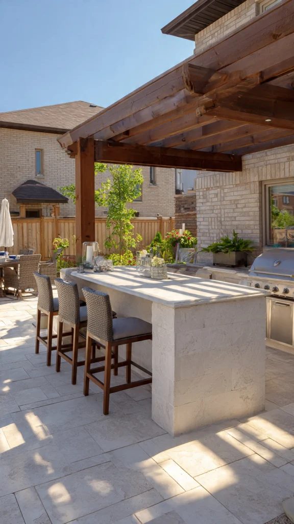Outdoor Patio Ideas: Stunning Designs, Furniture & Backyard Inspiration 16 Backyard Patio with Water Features