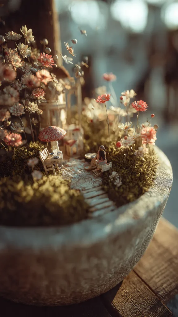 Top 19 Container Gardening Ideas: Transform Your Space with Style and Function 16 Fairy or Miniature Gardens