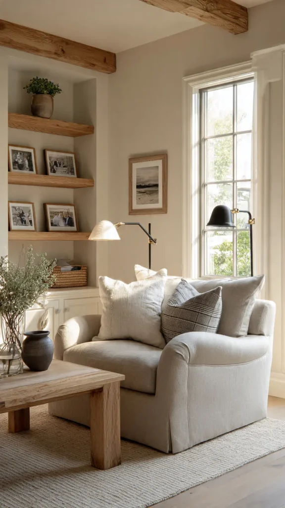 16 Farmhouse Living Room Ideas to Elevate Your Home (Expert Interior Designer Guide) 18 Family-Friendly Design