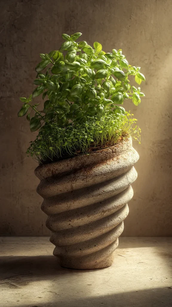 Top 19 Container Gardening Ideas: Transform Your Space with Style and Function 17 Herb Spiral Containers