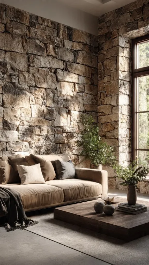 Accent Wall Ideas: Stunning Accent Wall Bedroom & Accent Wall in Living Room Designs 17 17. Accent Wall with Lighting