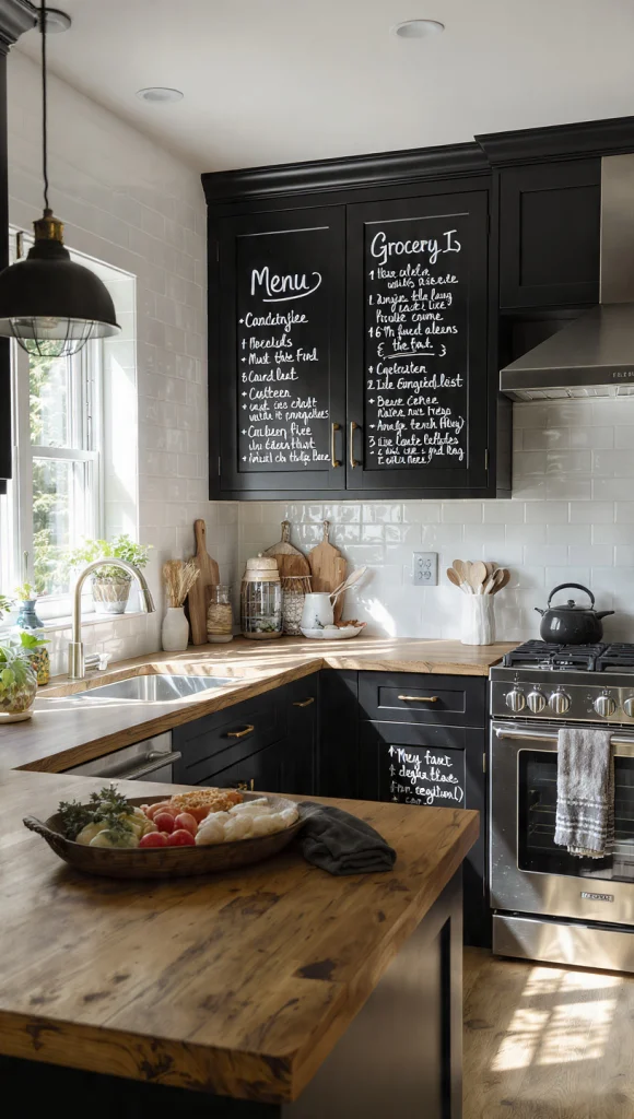 21+ Kitchen Cabinets Ideas: for Makeover, Colors, Organization & Color Combinations 19 18. Modern Farmhouse Style Cabinets