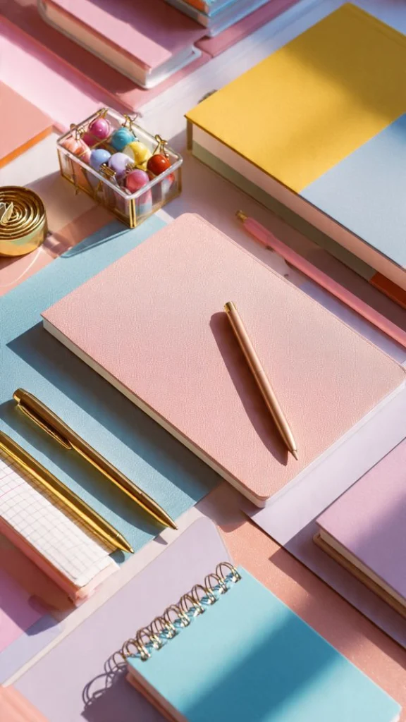 25+ Office Decor Ideas: Modern Office & Home Workspace Inspirations 21 Color-Coordinated Stationery