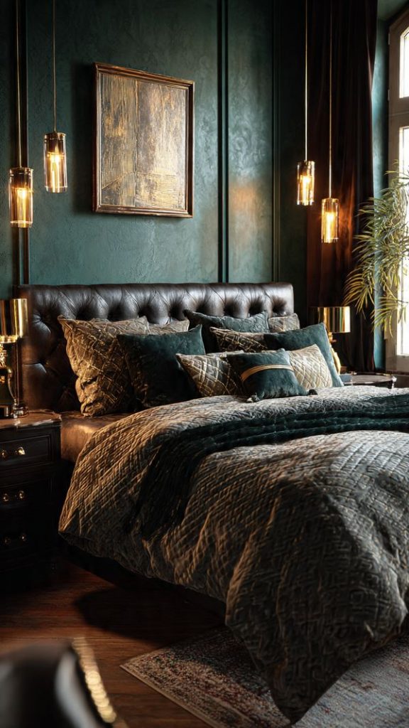 12 Green Bedroom Ideas: Stunning Green Bedroom Walls & Decor for Every Style 3 Dark Green Bedroom Ideas for Luxury & Drama