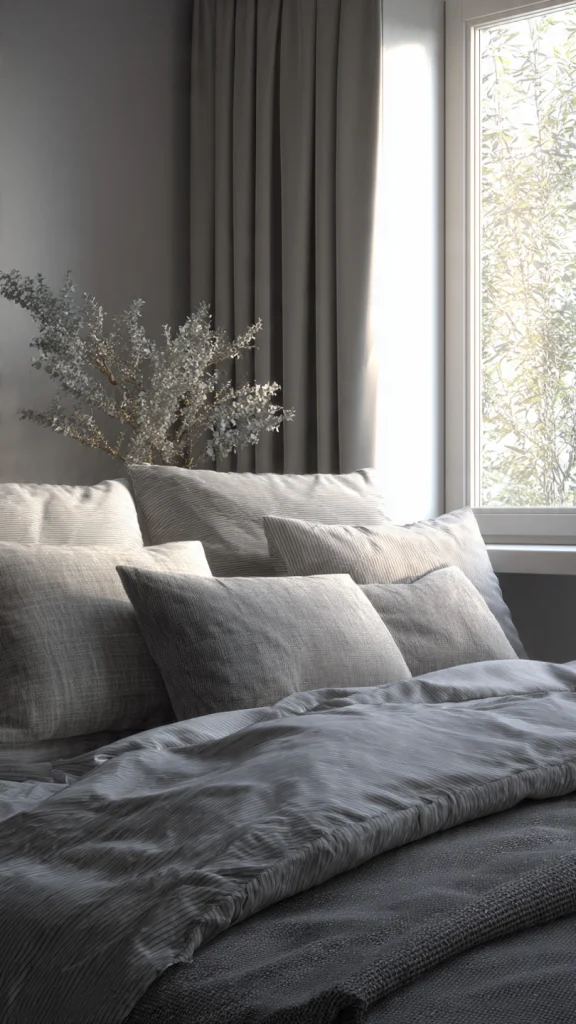 Top 15 Bedding Ideas: Transform Your Bedroom with Cozy & Stylish Designs 3 Monochrome Bedding