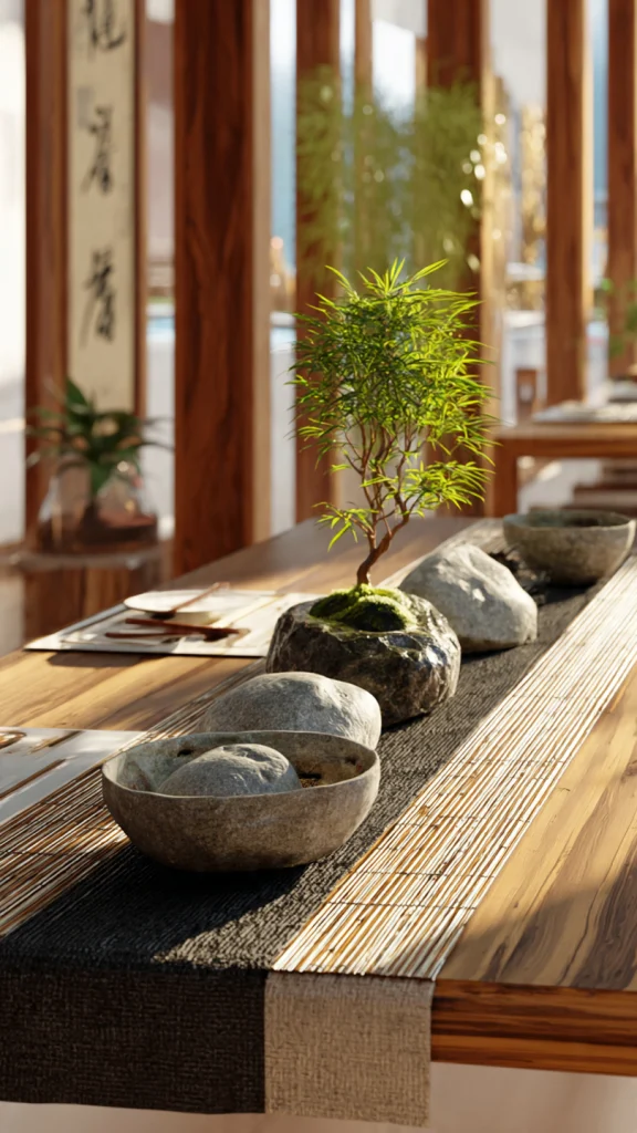 Dining Table Decor: 25+ Stylish Ideas to Transform Your Dining Space 23 Japanese Zen Inspired Dining Decor