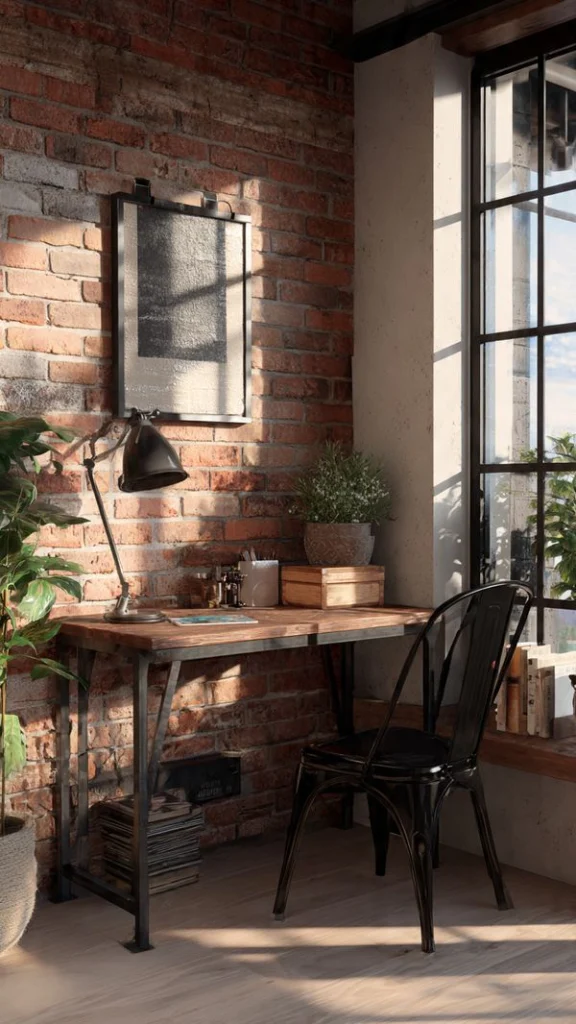 25+ Office Decor Ideas: Modern Office & Home Workspace Inspirations 25 Industrial Style Office Decor