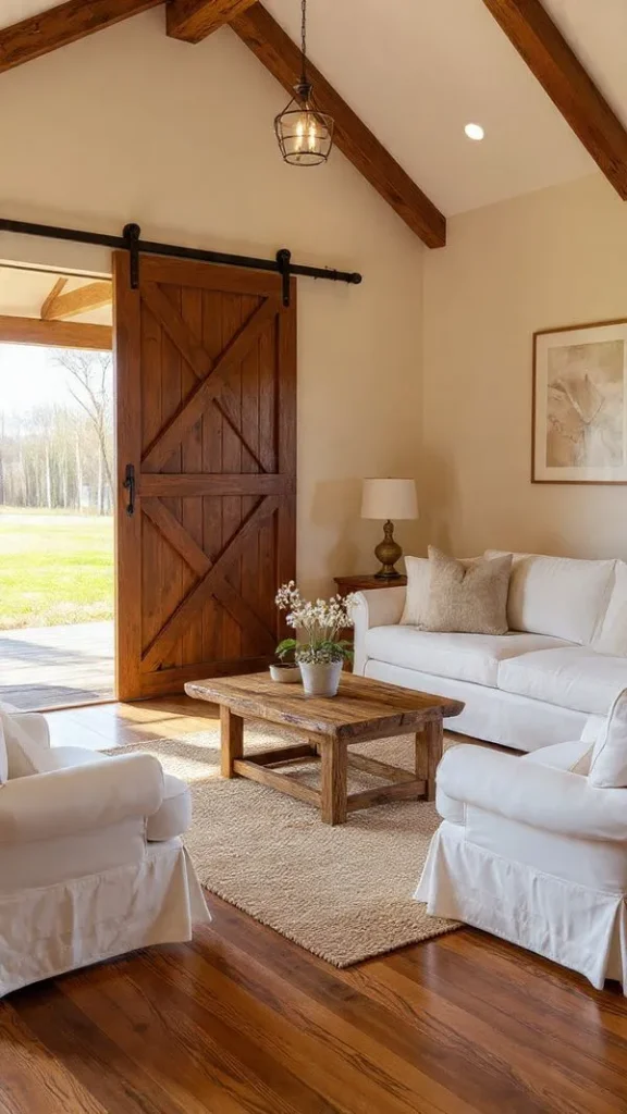 16 Farmhouse Living Room Ideas to Elevate Your Home (Expert Interior Designer Guide) 5 Slipcovered Sofas
