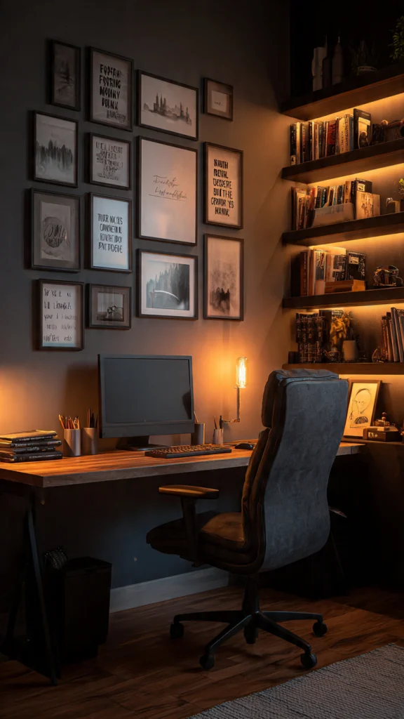 25+ Office Decor Ideas: Modern Office & Home Workspace Inspirations 6 Wall Art and Motivational Quotes