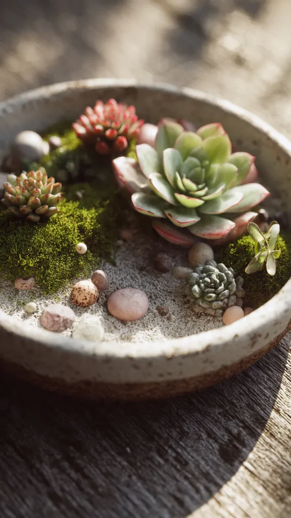 Top 19 Container Gardening Ideas: Transform Your Space with Style and Function 5 Shallow Dish Gardens