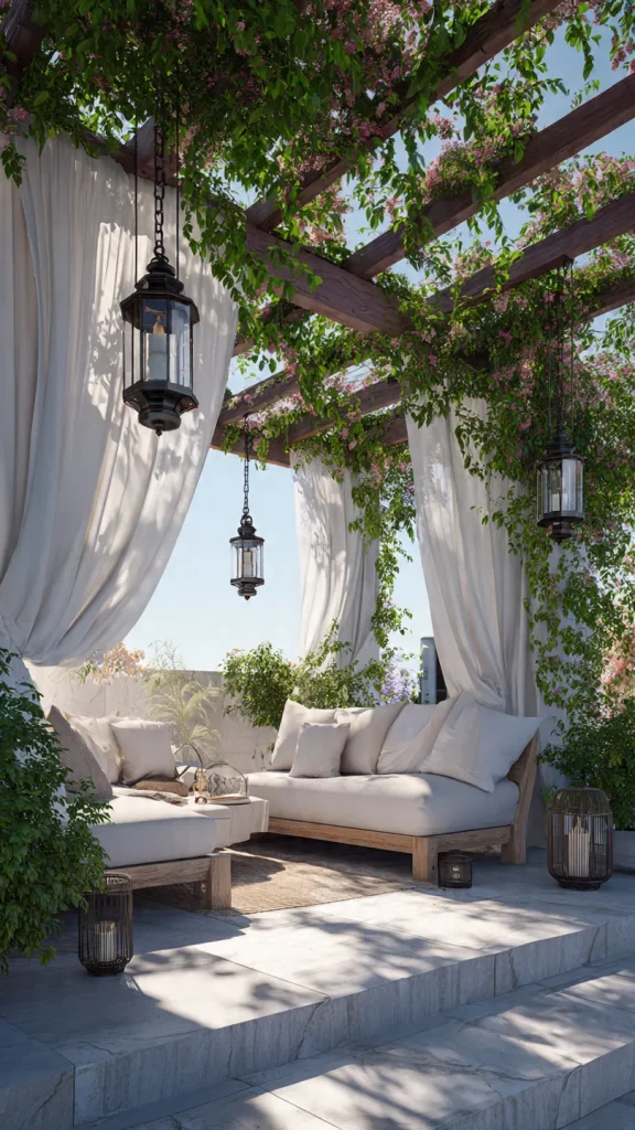 15 Outdoor Decor Backyard Ideas to Transform Your Space in 2026 5 15 Outdoor Decor Backyard Ideas: nstall a Pergola or Gazebo