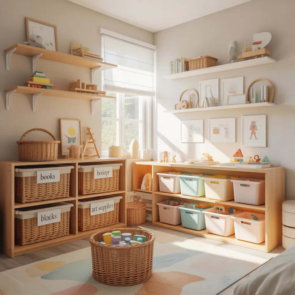 15 Kids Bedroom Ideas: to Make Their Room Creative, Cozy, and Fun 5 5. Smart Storage Solutions — No More Messy Rooms