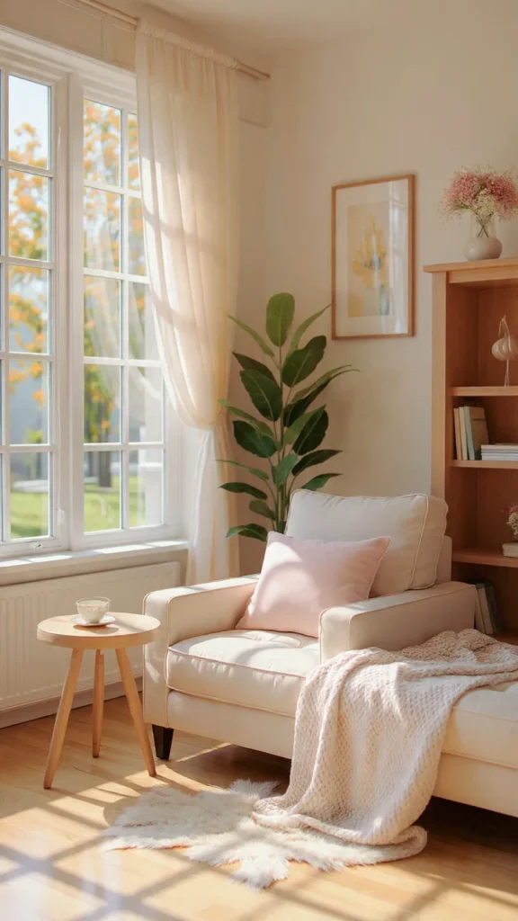 18 Sunroom Decorating Ideas: Transform Your Space into a Sunny Retreat 6 Create a Cozy Reading Nook