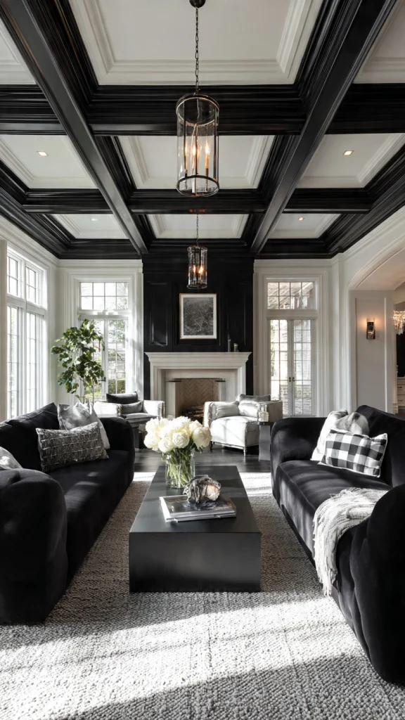 Top 10 Coffered Ceiling Ideas: Modern Designs for Living Room, Kitchen & Bedroom 7 Coffered Ceiling for Kitchen (Bright & Stylish)