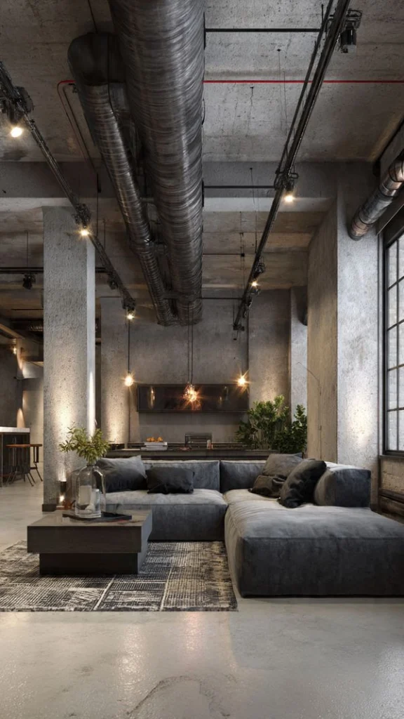 11 Ceiling Ideas to Transform Your Home Interior Elegantly 8 Industrial-Style Exposed Ceiling