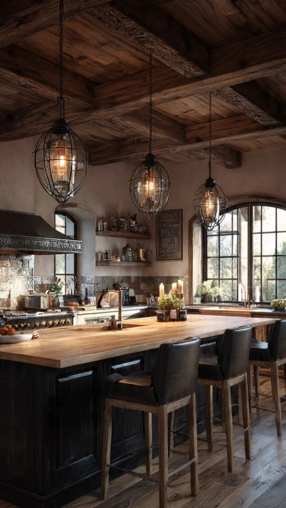 10 Rustic Kitchen Ideas: Warm, Cozy & Stylish Designs for Every Home 8 Rustic Kitchen Island for Style and Function