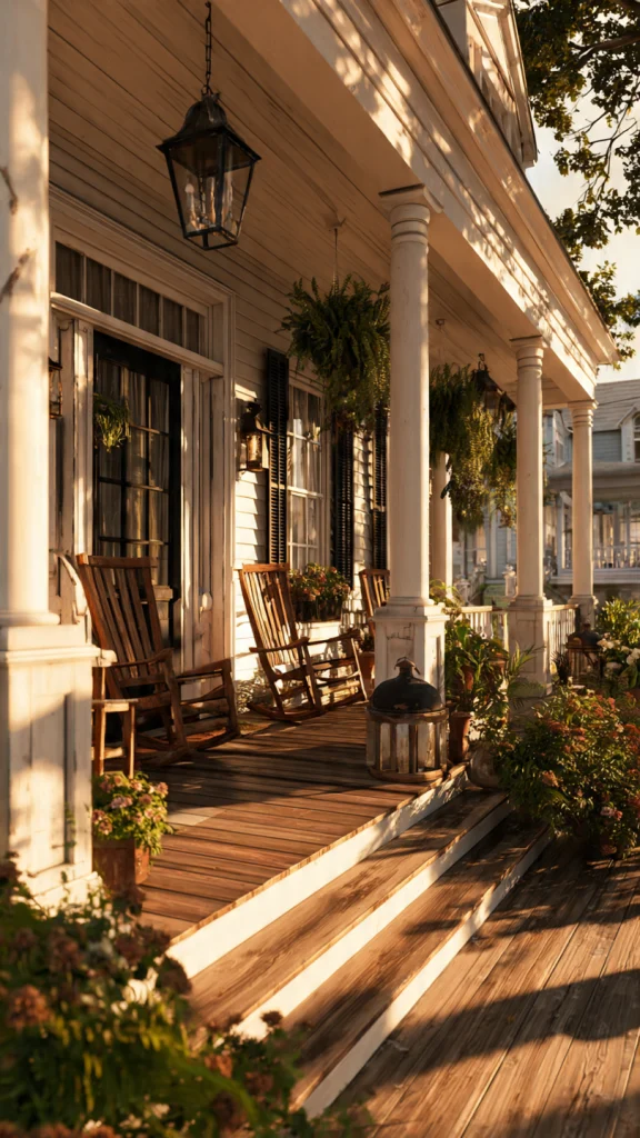 16 Cape Cod House Exterior: Timeless Designs, Colors & Curb Appeal Ideas 9 Front Porch Cape Cod House Exterior Ideas