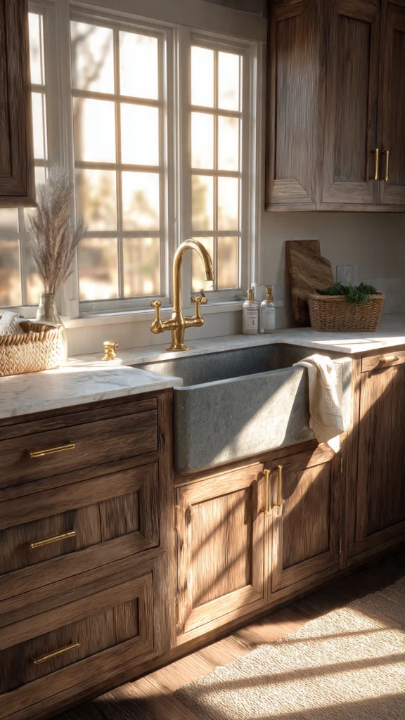 15 Farmhouse Kitchen Ideas: Stunning Designs, Colors & Makeover Tips 10 Farmhouse Sink & Fixtures