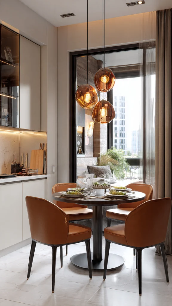 Top 10 Round Dining Table: Modern, Wooden & Stylish Dining Table Ideas 11 Small Round Dining Table for Compact Spaces