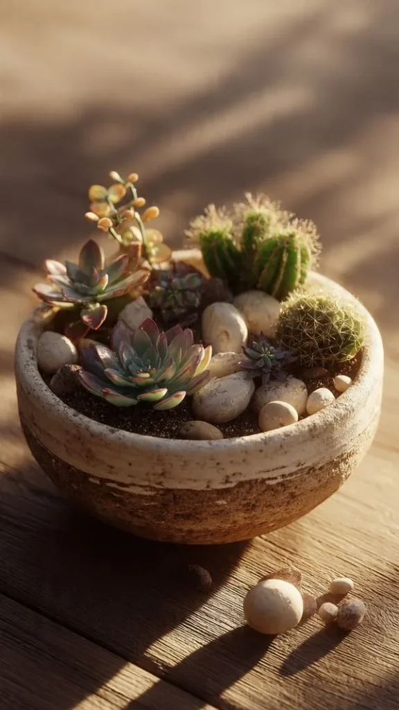 Top 19 Container Gardening Ideas: Transform Your Space with Style and Function 10 Succulent & Cactus Arrangements