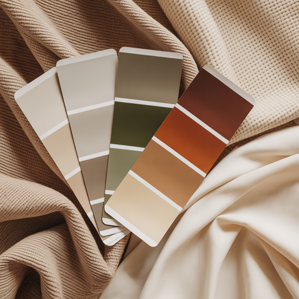 Earthy Cottage Home Decor: The Perfect Blend of Warmth, Comfort, and Natural Charm 2 Earthy home color palette with natural tones
