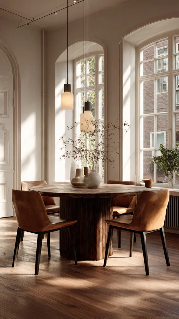 Top 10 Round Dining Table: Modern, Wooden & Stylish Dining Table Ideas 2 Top 10 Round Dining Table Ideas