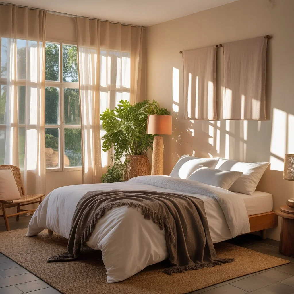 Bedroom Ideas for Small Rooms Cozy: Expert Tips to Create a Warm, Stylish Space 13 Bedroom with sheer curtains and natural light creating a cozy atmosphere