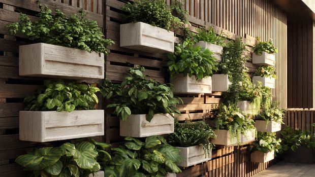 13 Small Garden Ideas: Creative, Modern & Space-Saving Designs 2 Small Garden Ideas: Vertical Gardens