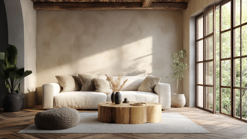 17 Modern Organic Living Room Ideas for a Calm, Natural & Stylish Space 2 Foundation of a Modern Organic Living Room