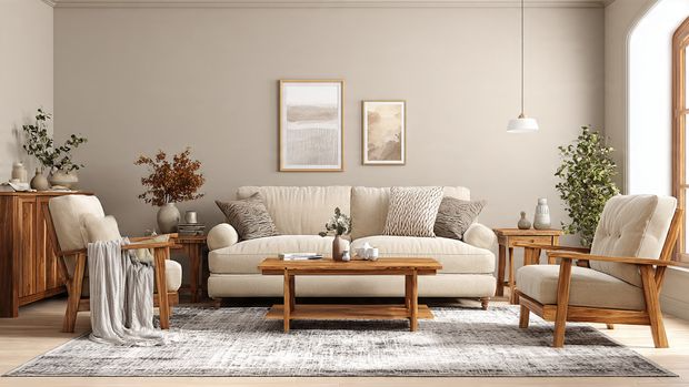 12 Beige Living Room Ideas for a Timeless, Elegant & Modern Home 2 Classic Neutral Beige Living Room