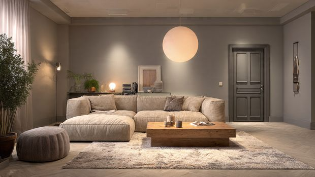 10 Grey and Beige Living Room Ideas for a Timeless, Elegant & Modern Home 2 Modern Minimalist Grey and Beige Living Room