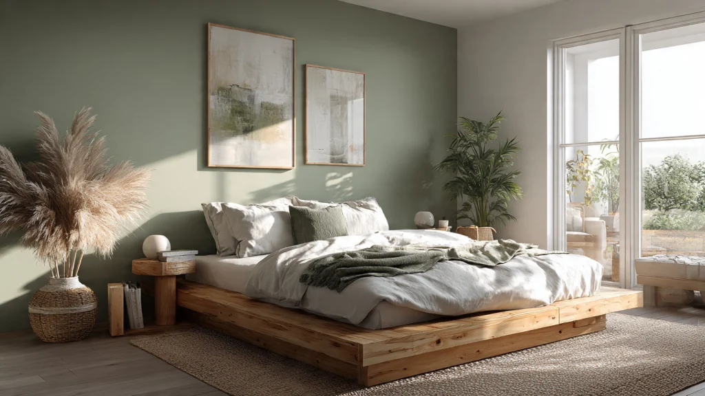 13 Green Bedroom Ideas for a Calm, Stylish & Refreshing Bedroom 2 Sage Green Bedroom Ideas