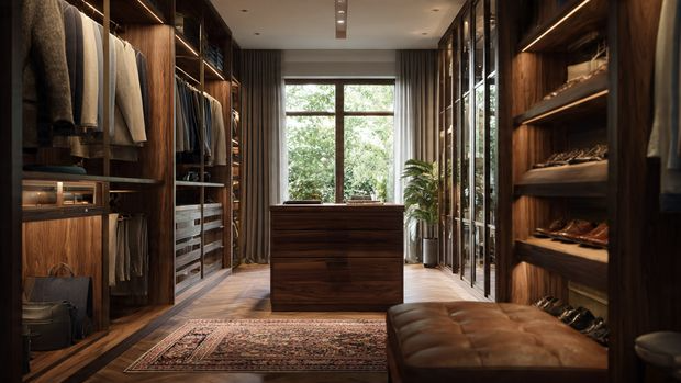 12 Dressing Room Design: Luxury, Modern & Space-Saving Ideas for Every Home 2 Walk-In Dressing Room Design (Luxury Style)