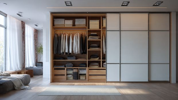 10 Wardrobe Design Ideas: Modern, Stylish & Space-Saving Wardrobes 2 Sliding Door Wardrobes