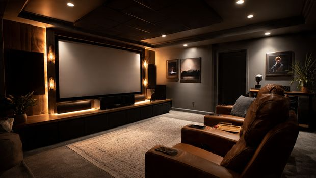 15 Basement Remodel Ideas to Transform Your Space (Modern, Practical & Inspiring Designs) 2 Basement Remodel Ideas, Home Theater
