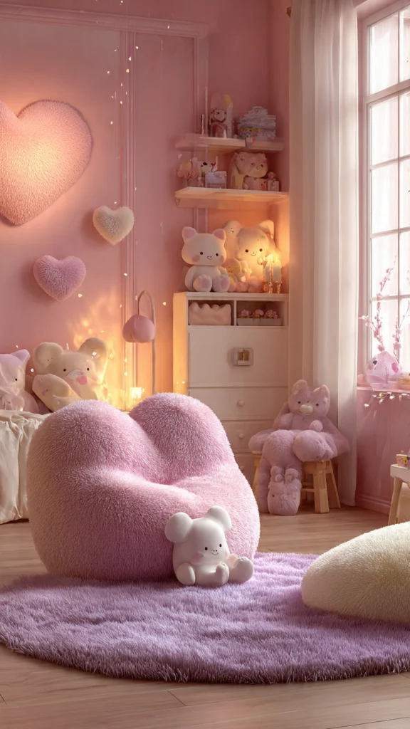15 Pink Room Aesthetic Ideas for a Cute, Cozy & Modern Space 11 Cute Pink Room Aesthetic (Kawaii Style)