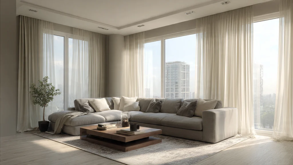 10 Grey and Beige Living Room Ideas for a Timeless, Elegant & Modern Home 11 Contemporary Grey and Beige Living Room with Bold Contrast