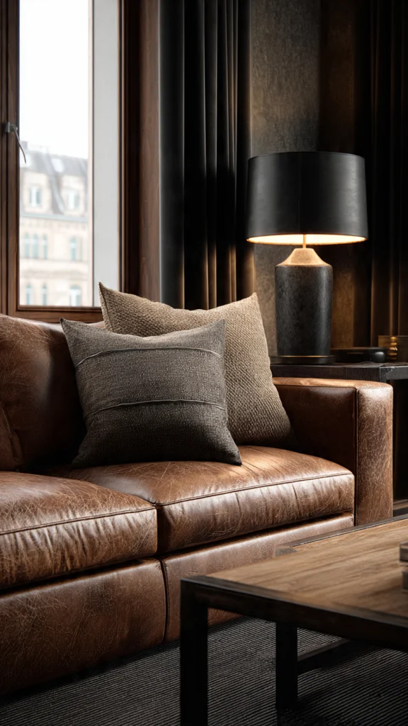 11 Black and Brown Living Room Ideas for a Stylish, Modern & Cozy Home 12 High-Contrast Black & Brown With Light Neutrals