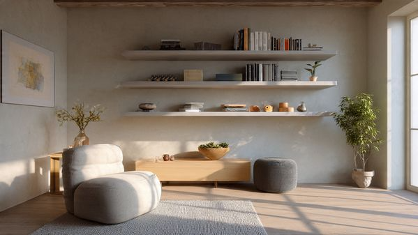 12 Floating Shelves: Stylish, Functional & Modern Shelf Ideas for Every Room 12 11. 12 Floating Shelves as a TV Wall Feature