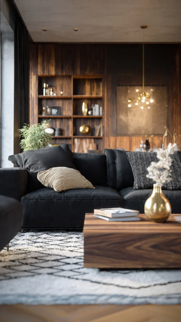 11 Black and Brown Living Room Ideas for a Stylish, Modern & Cozy Home 13 Furniture Ideas for a Black & Brown Living Room
