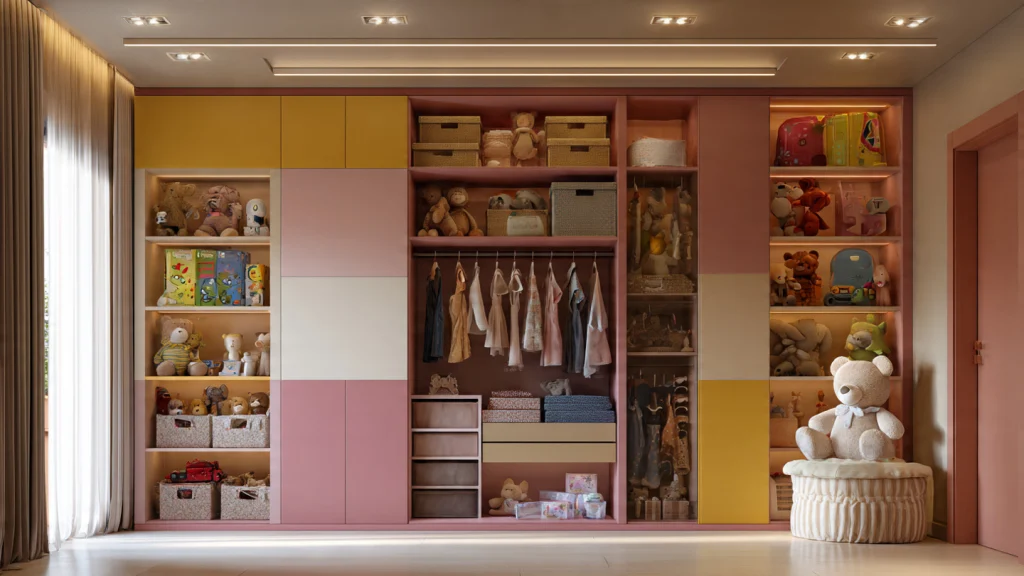 15 Closet Designs That Elevate Style, Storage & Organization 13 Kids’ Closet Design