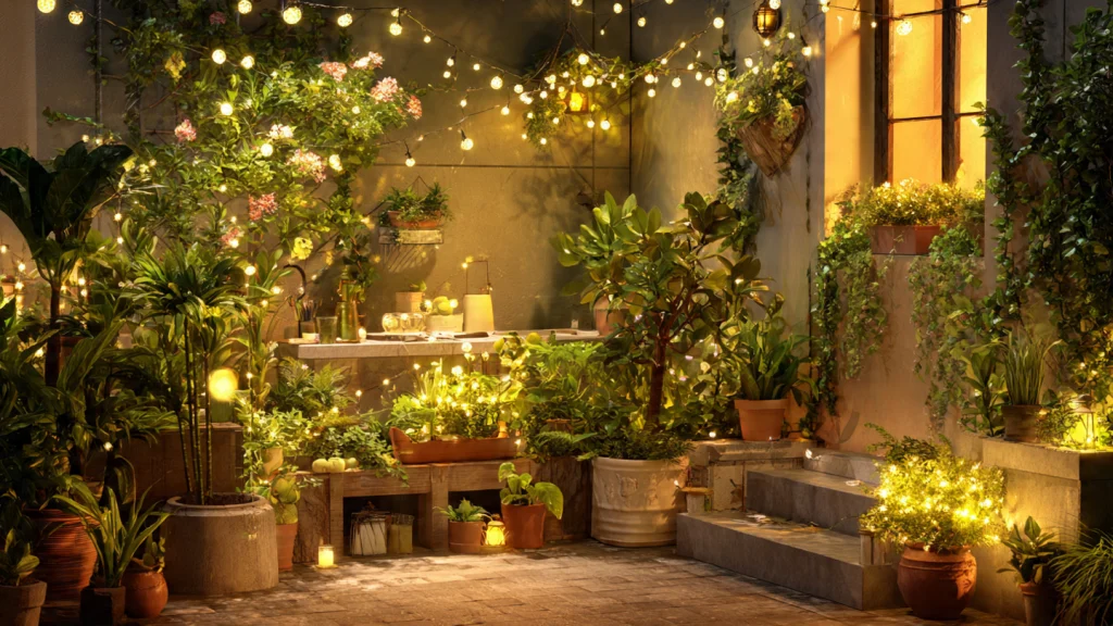13 Small Garden Ideas: Creative, Modern & Space-Saving Designs 13 Lighting for Night Garden Magic